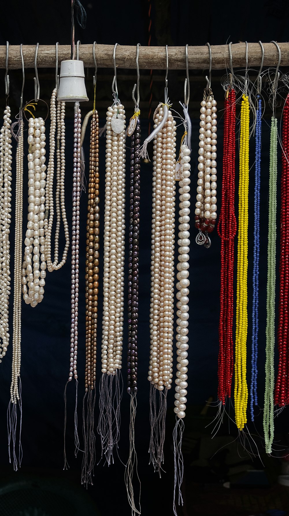 beaded necklace lot