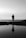 person standing in front of sea