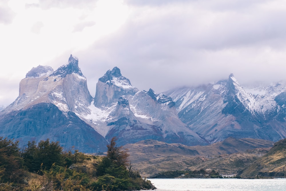 Cordillera del Paine mountain in Chile