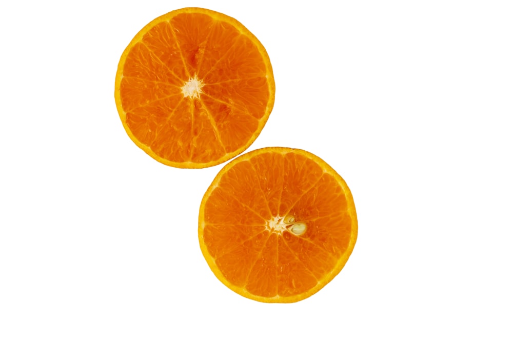 sliced orange fruit