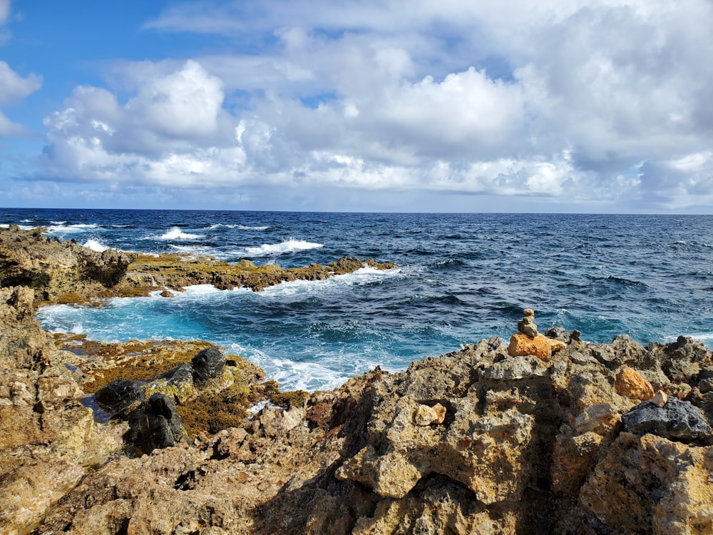 rocks near body of water