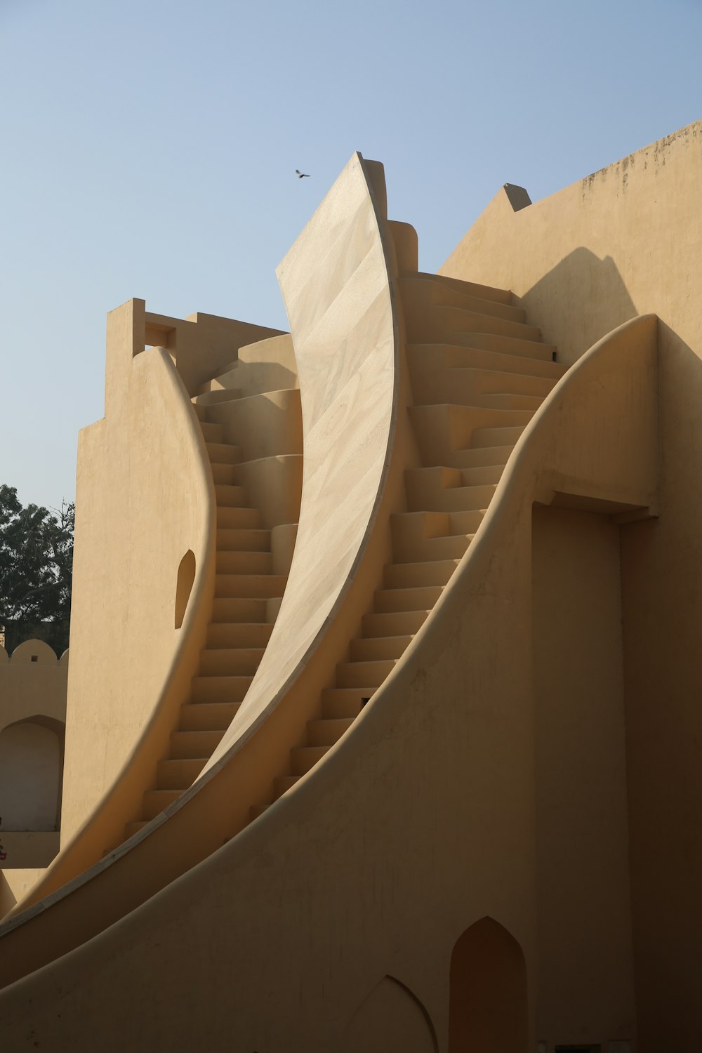 white concrete stairs during daytime