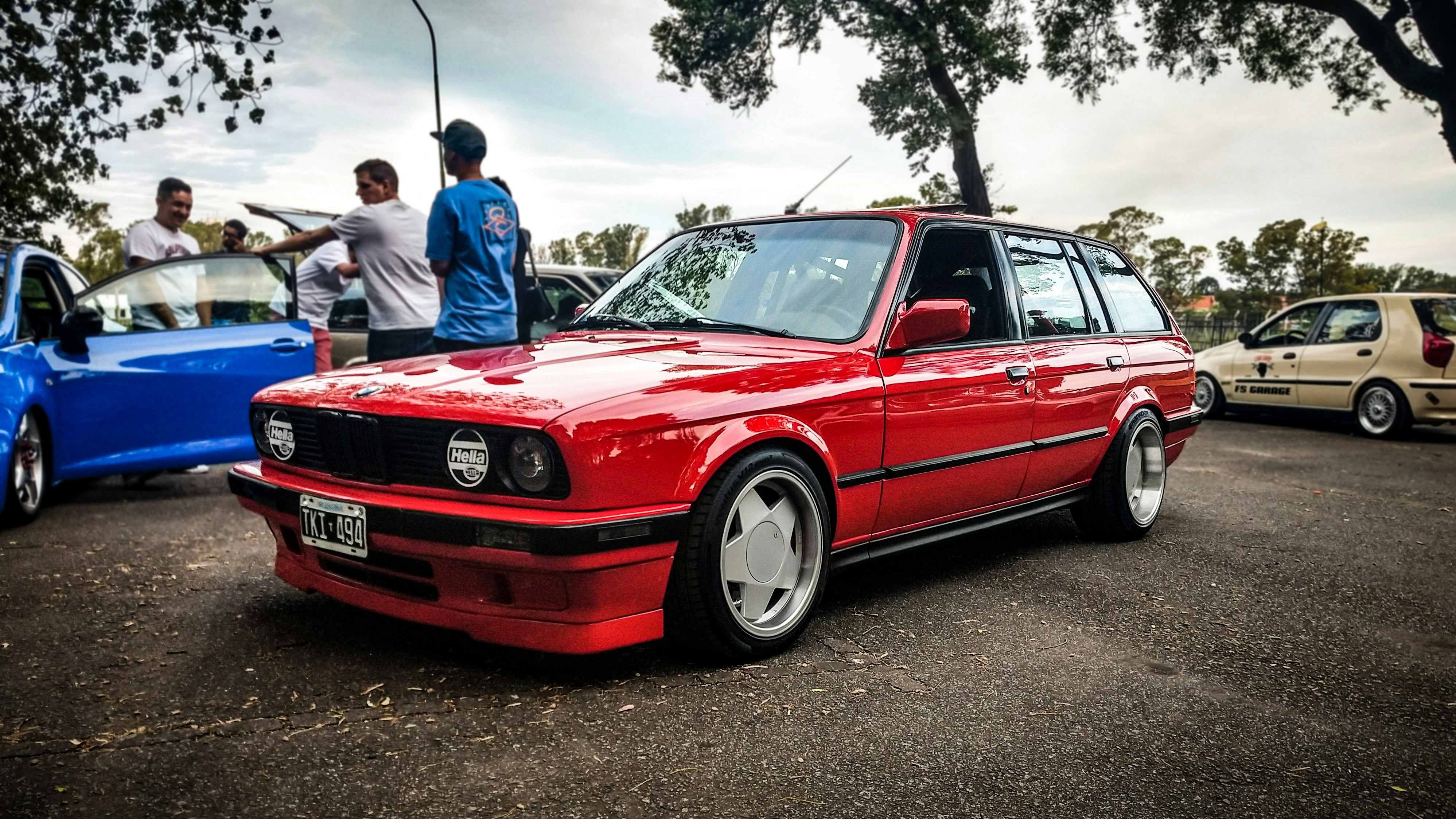 BMW 3-Series Touring (E30) at Turrificado´s car meeting in Parque Sarmiento (Taken on January 12 of 2020 in Parque Sarmiento, Ciudad de Buenos Aires, Argentina).