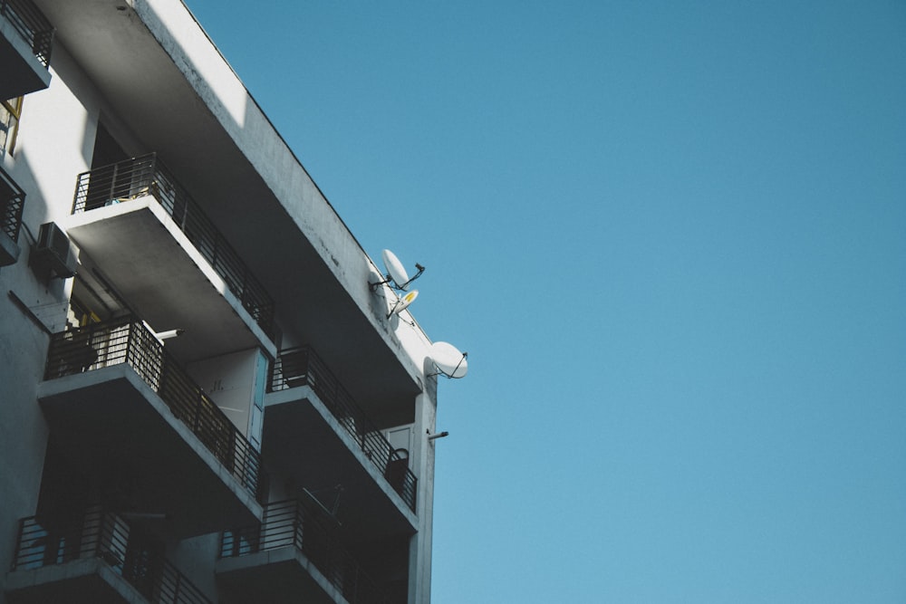 white concrete structure