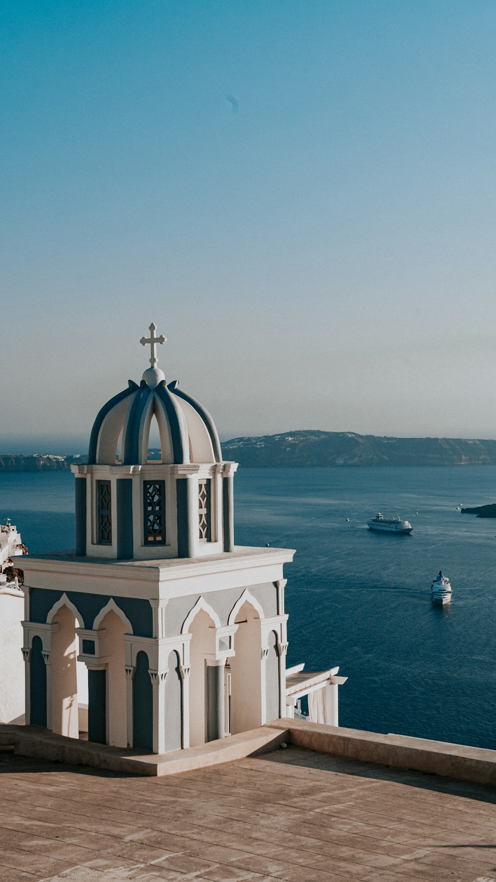 white and gray church