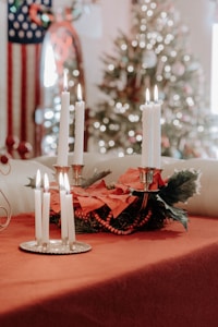Festive Candle Set