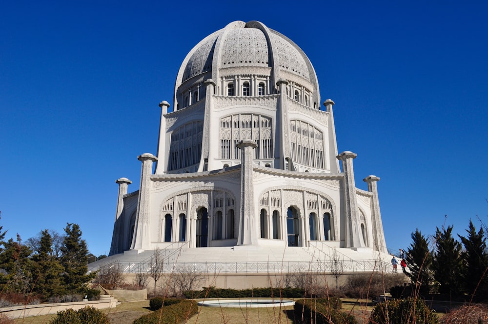 white dome building