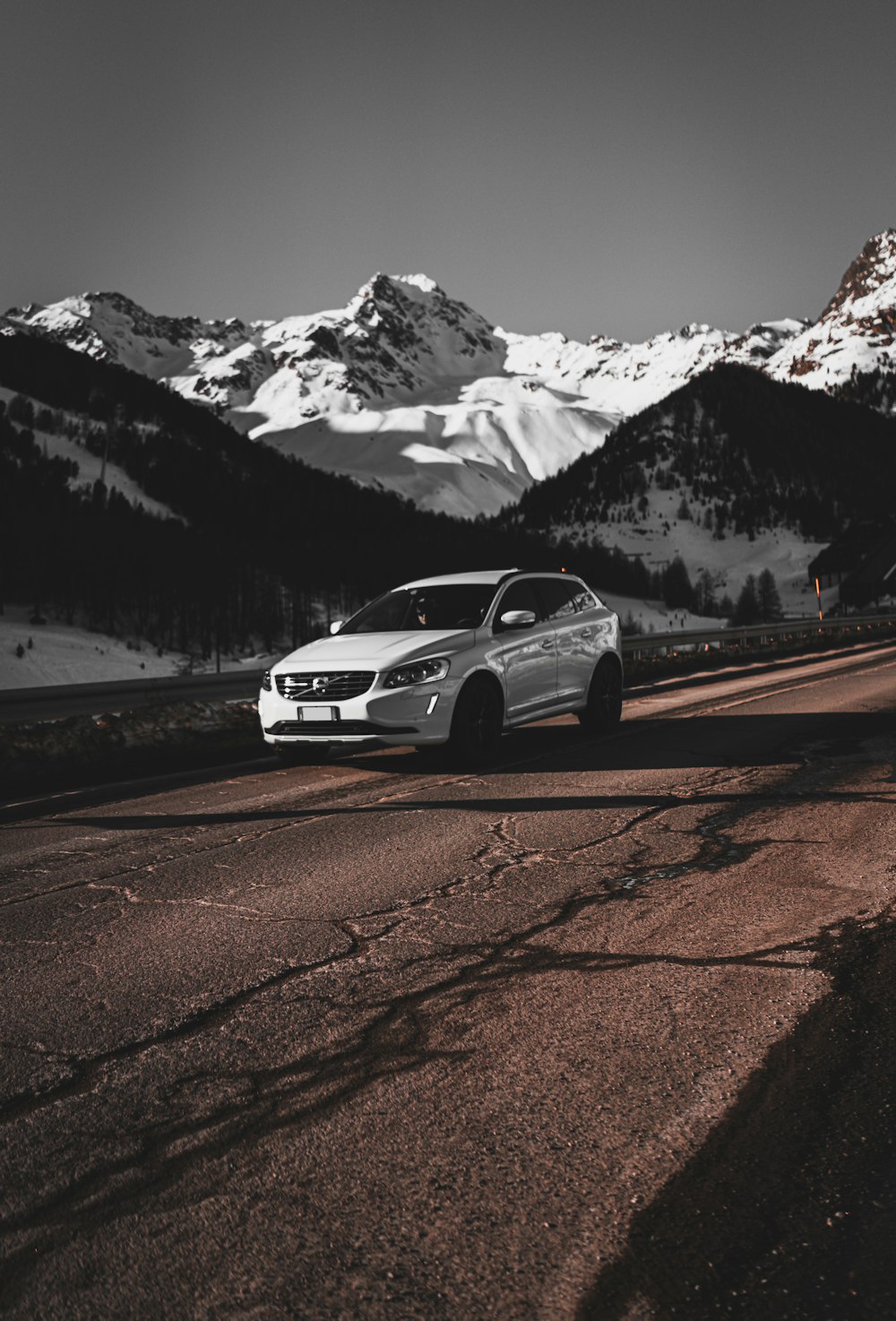 white 5-door hatchback