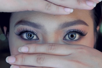 woman's eyes