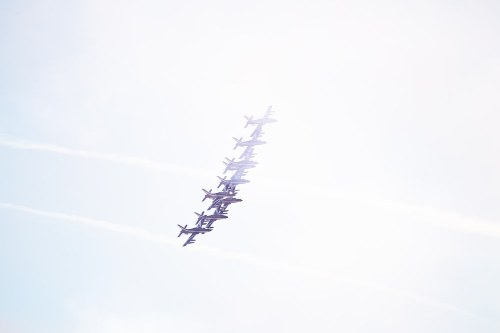 fighter plane formation