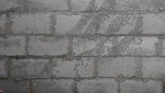 Close-up of masonry tools and freshly laid mortar on bricks.
