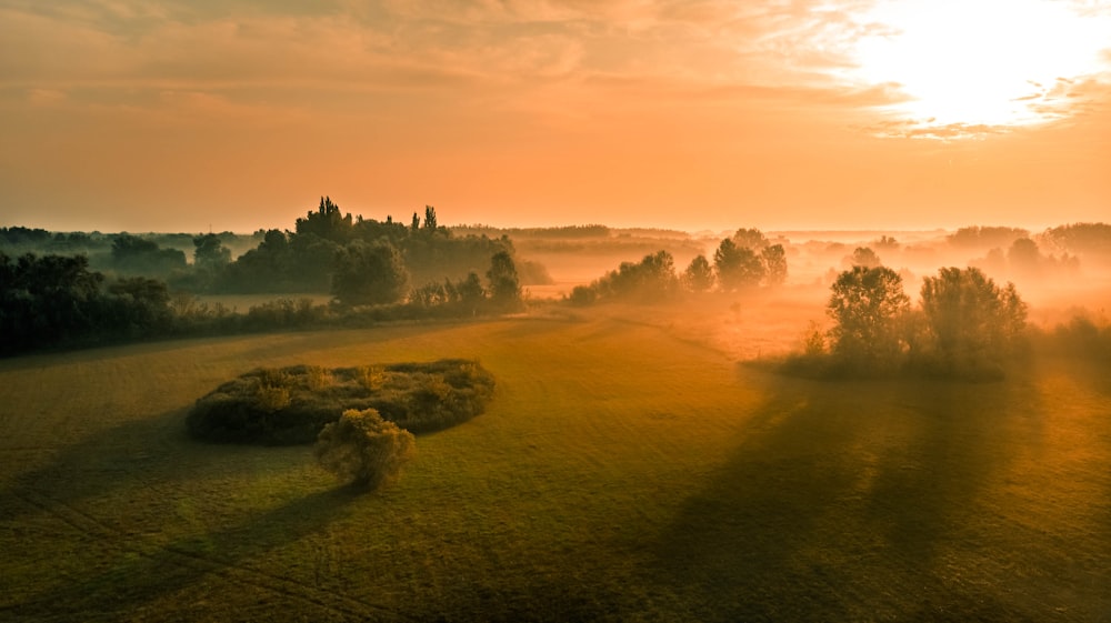 Fotografía de la puesta de sol