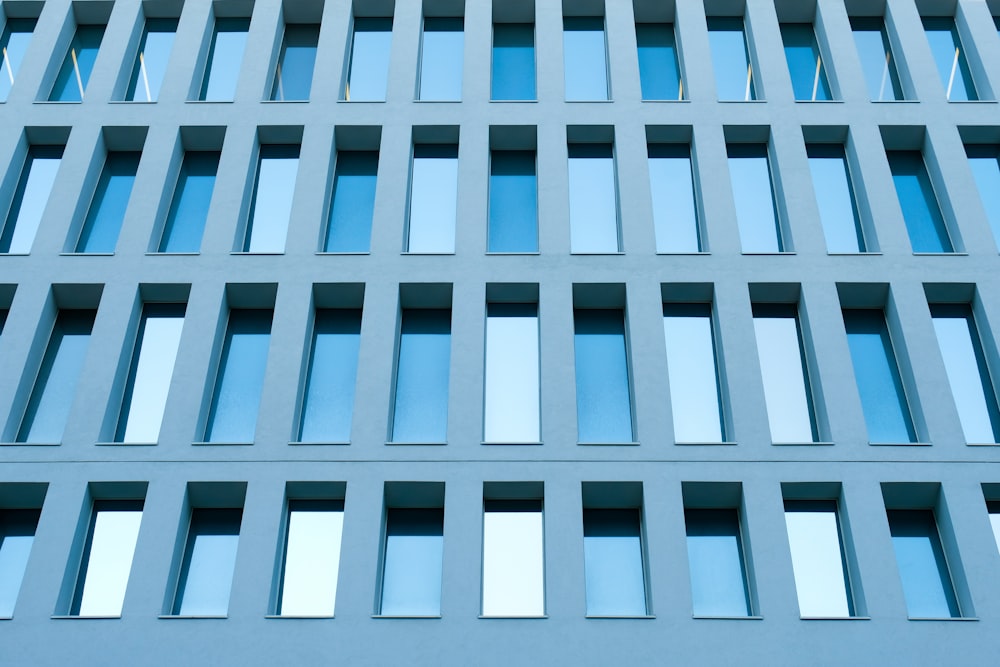 white structure with glass windows