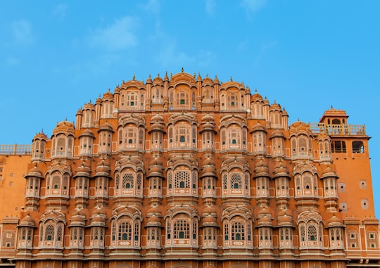 Hawa Mahal, India in Jantar Mantar - Jaipur India