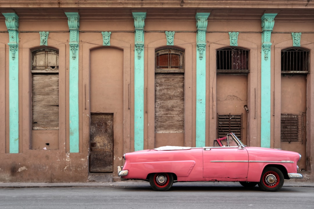 pink convertible coupe