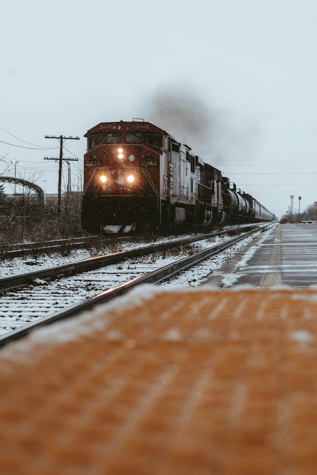 approaching train