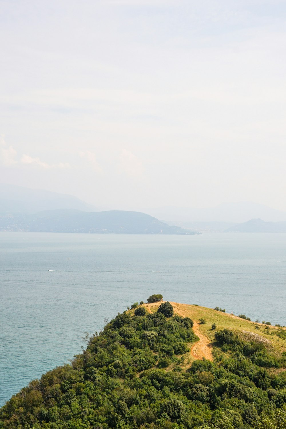 brown and green mountain peak