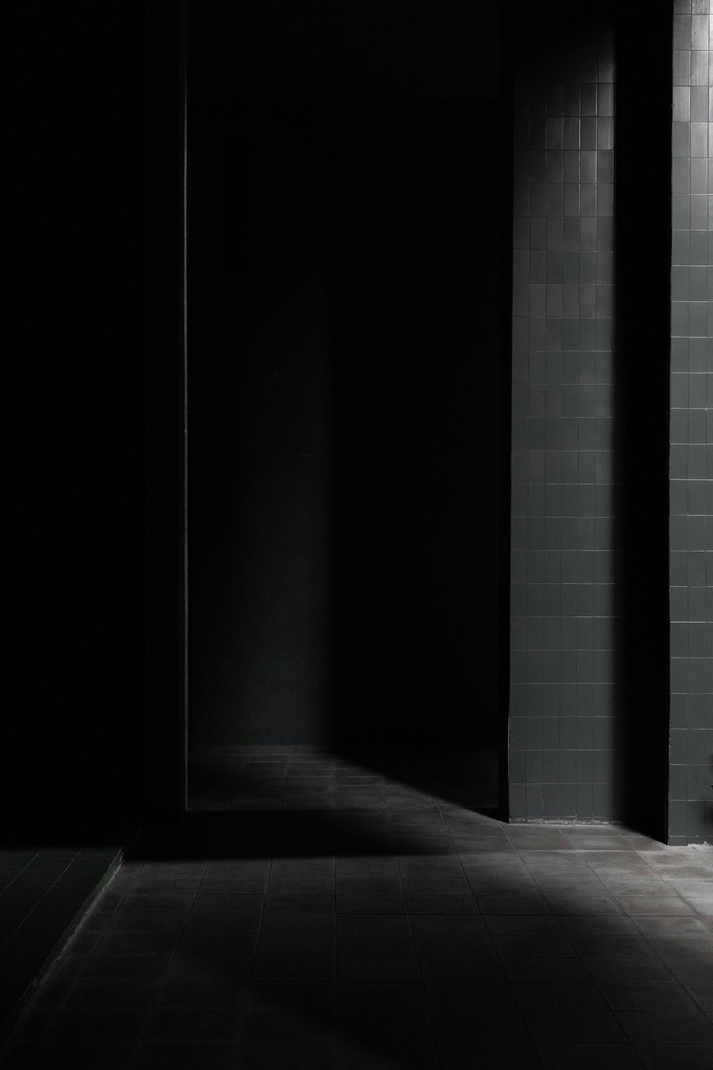 a black and white photo of a toilet in a bathroom