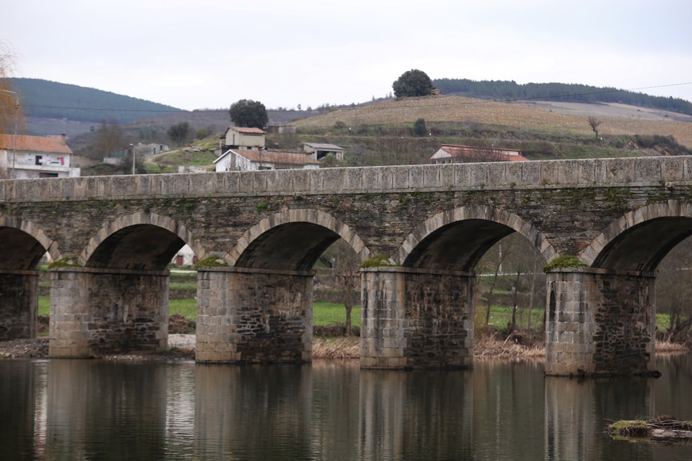 bridge above river