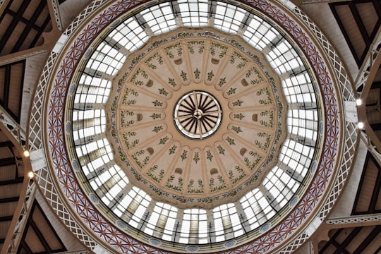 white building in Mercado Central (Central Market) Spain