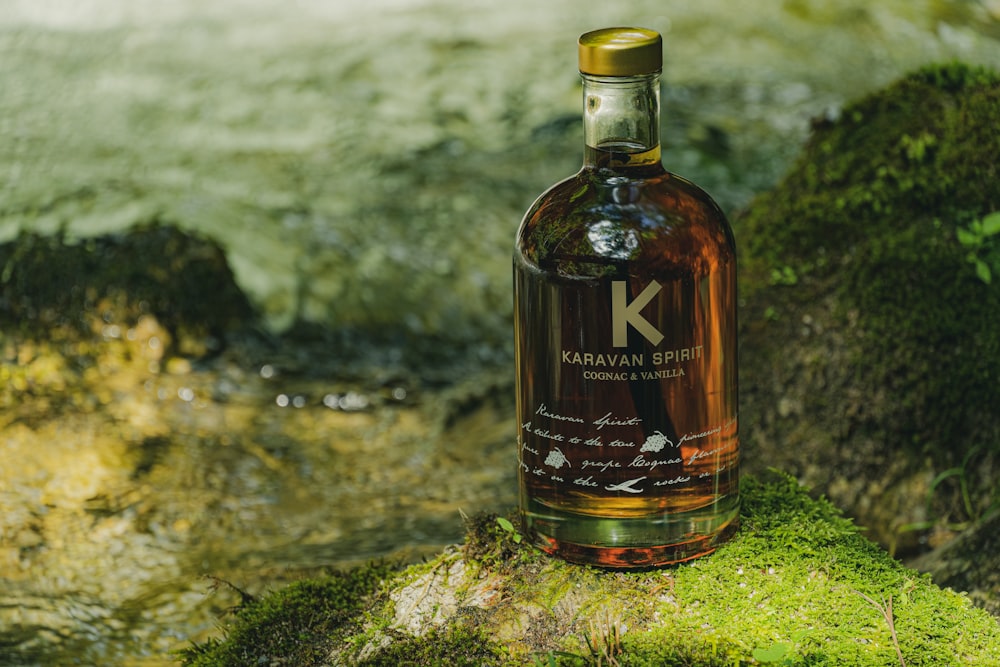 Karavan whisky bottle