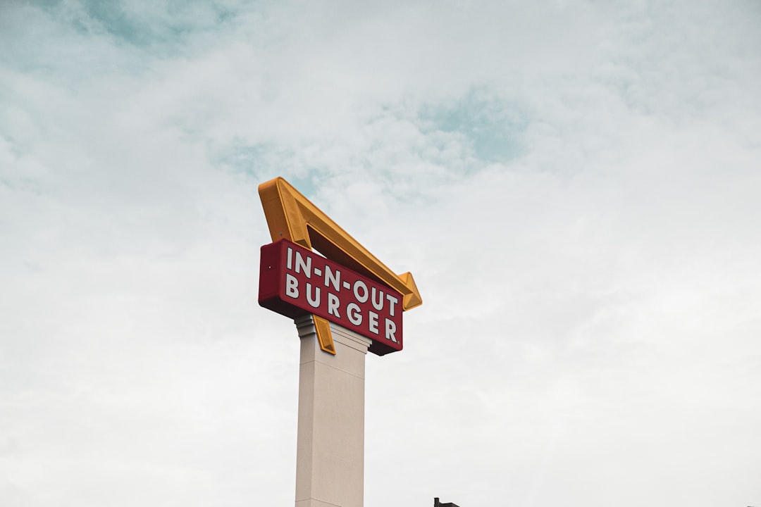 In Out Burger signage