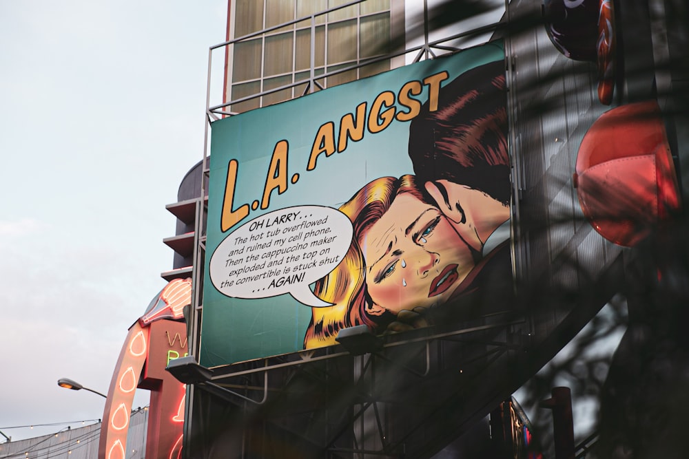 LA Angst billboard