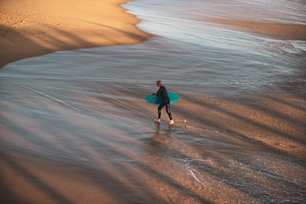 female surfer