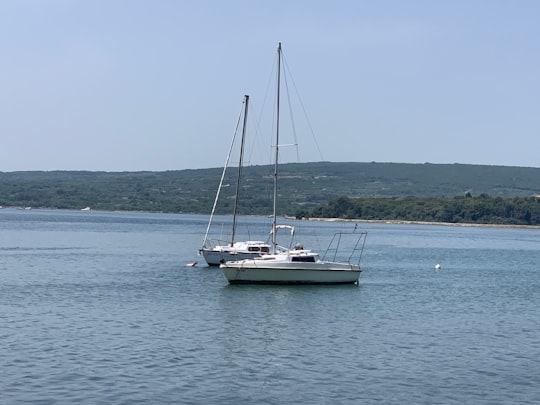 two yacht on calm body of water in Krk Croatia