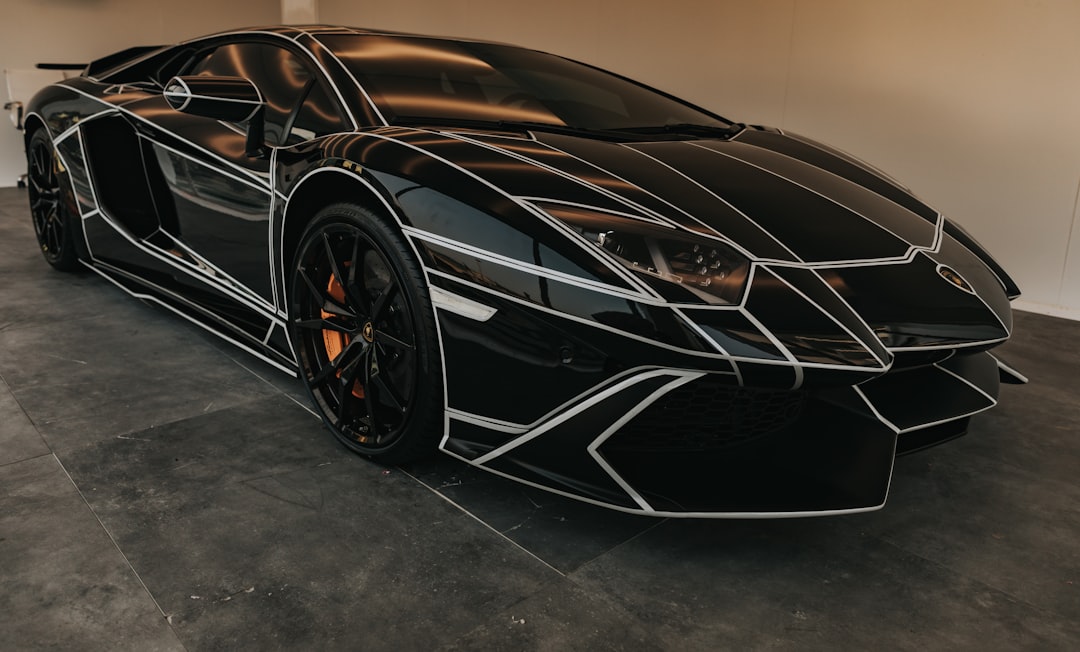 black and gray sports vehicle