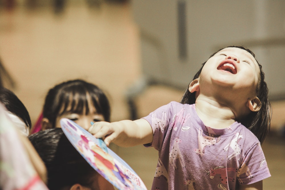 smiling toddler