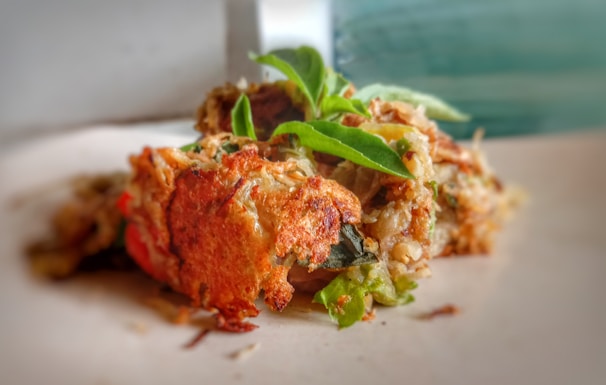 An inviting image of a delicious meal delivery.