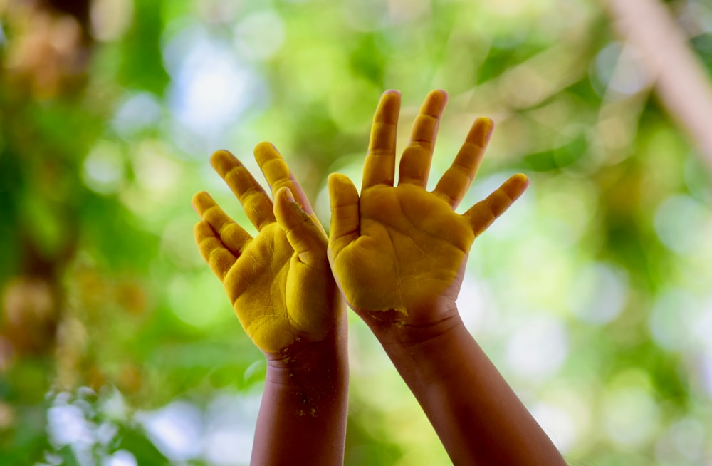 girl's hand