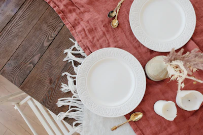 Vajilla de Porcelana 20 Piezas