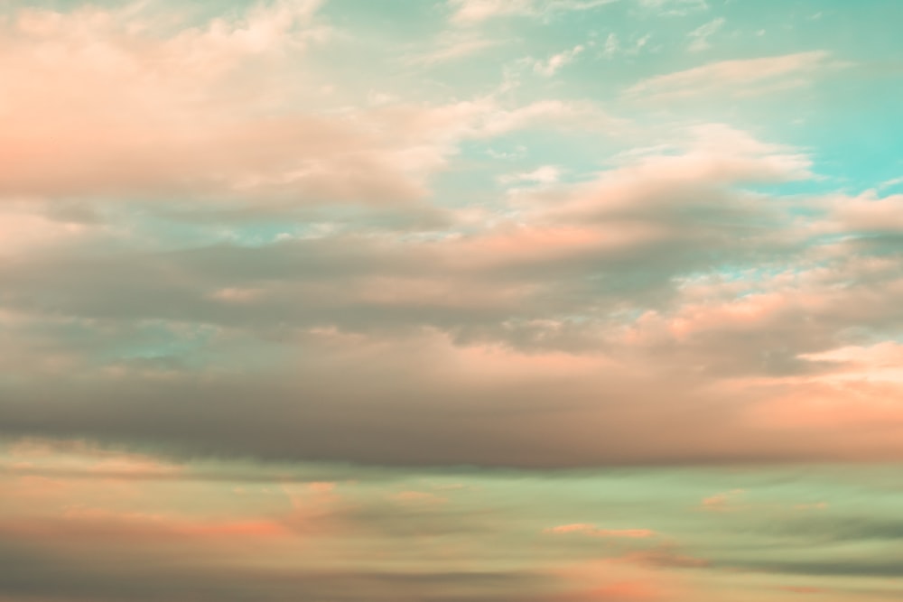 white clouds during day