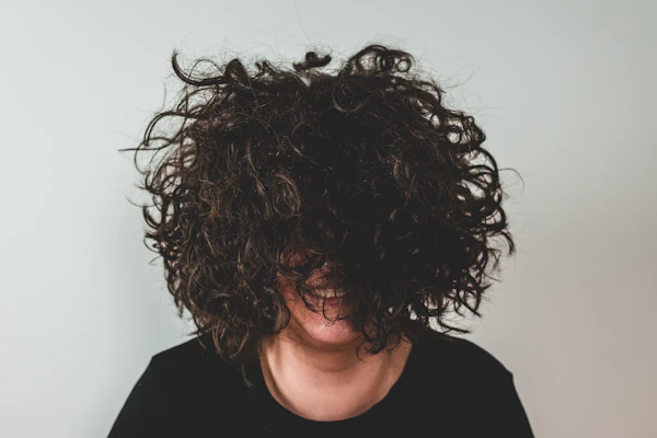 カールヘアスタイルの仕上がり（サンプルイメージ）