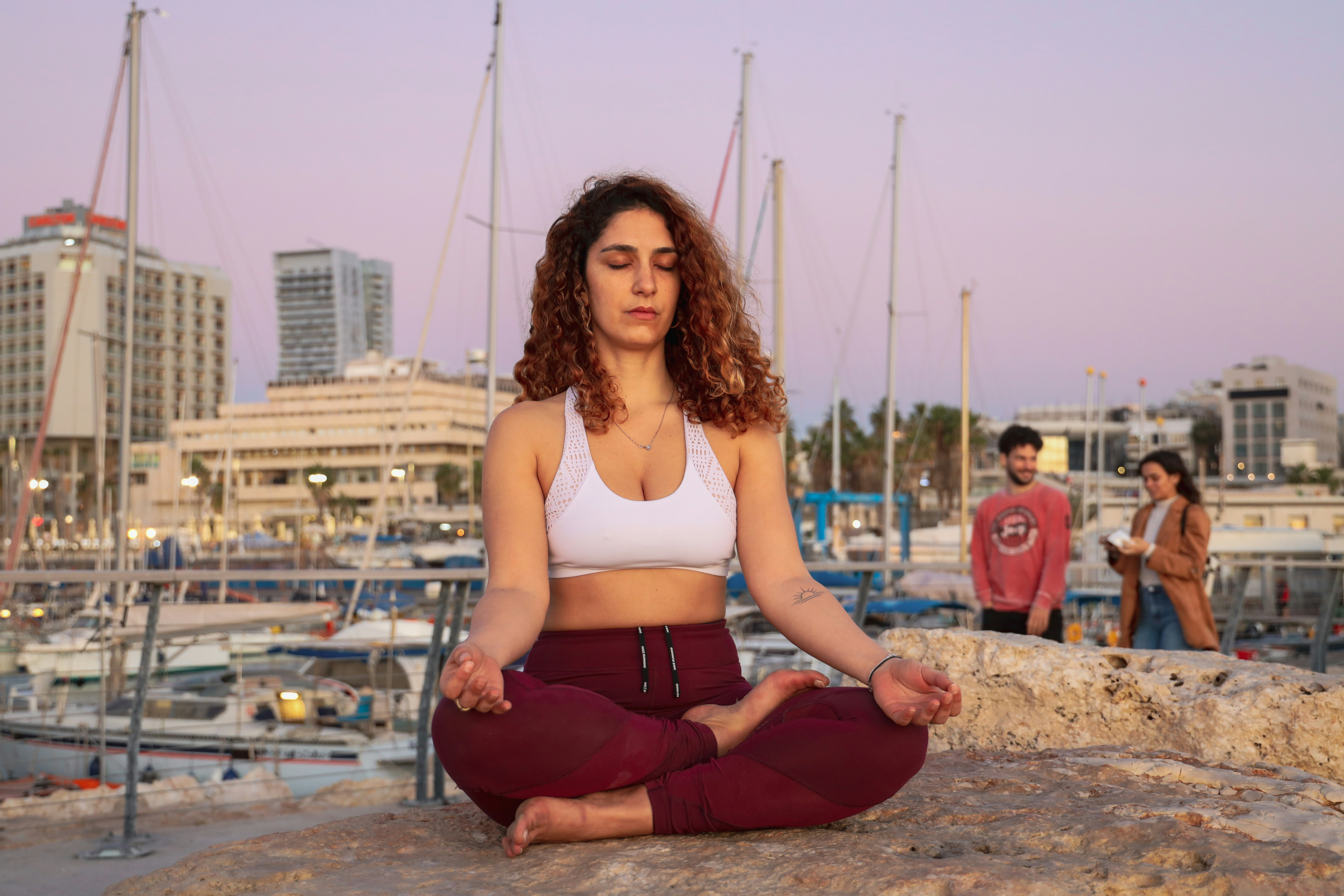 should we wear bra while doing yoga