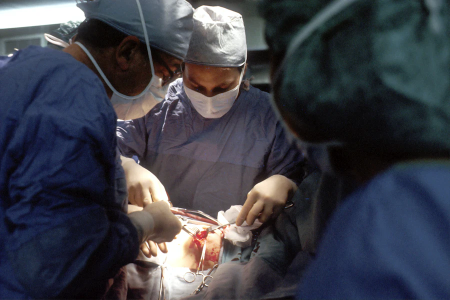 Cirurgia em centro cirúrgico