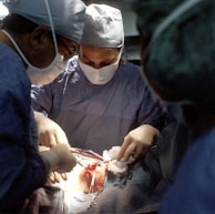 doctor and nurse during operation