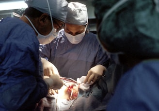 doctor and nurse during operation