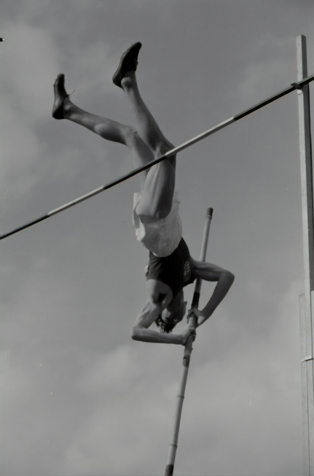 man holding pole stick