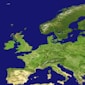satellite photo of islands