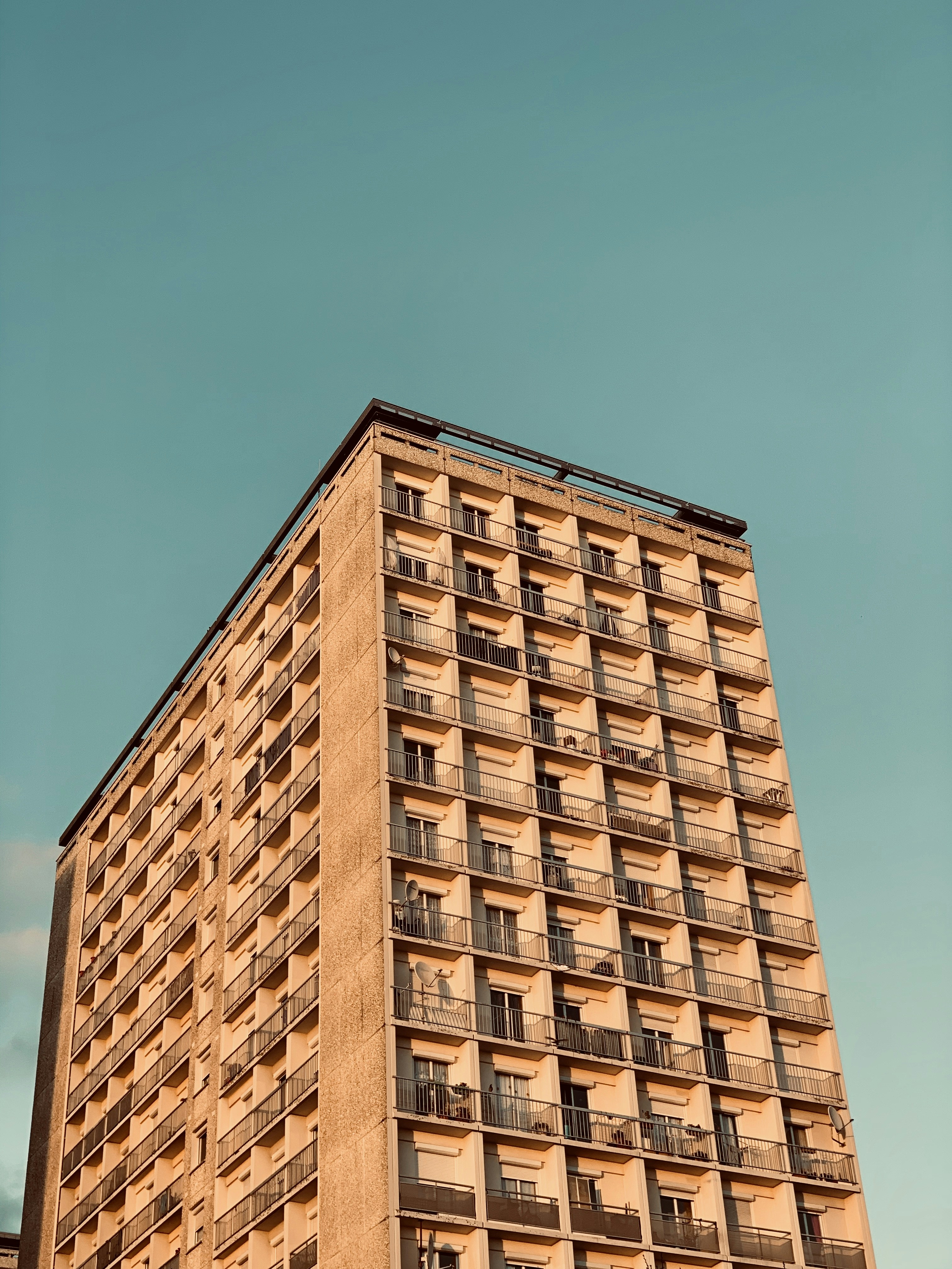 Buildings in the suburbs of Rennes (Kennedy district)