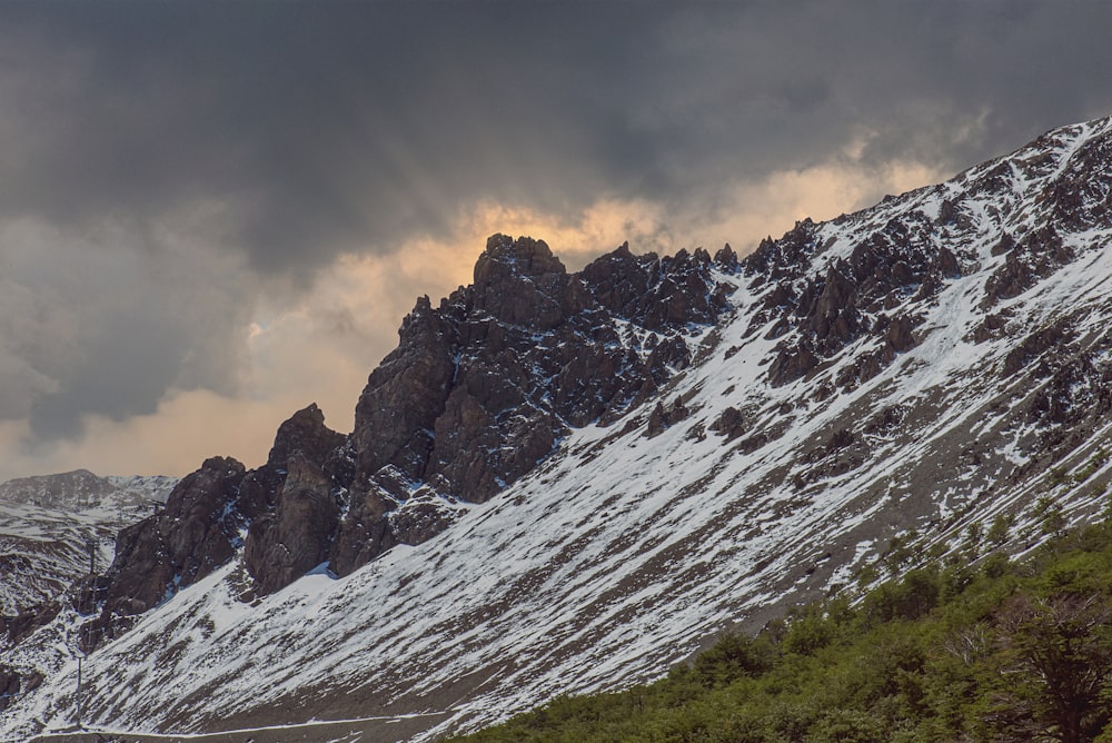 Montaña nevada