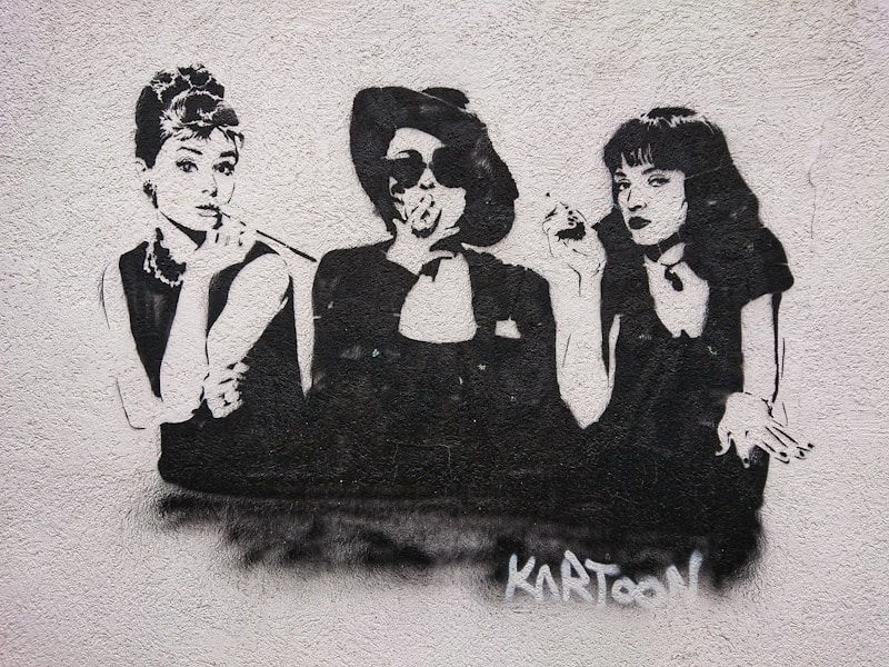 Icône glamour vintage
