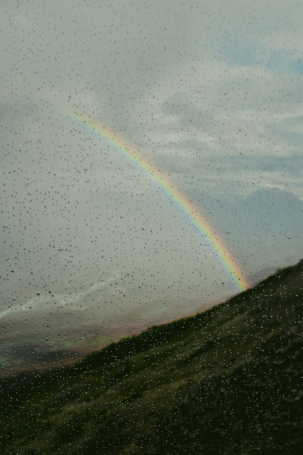 overlooking rainbow