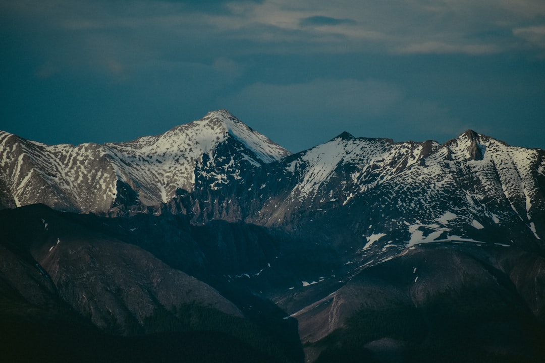 Mountain range photo spot Jasper Maligne Lake