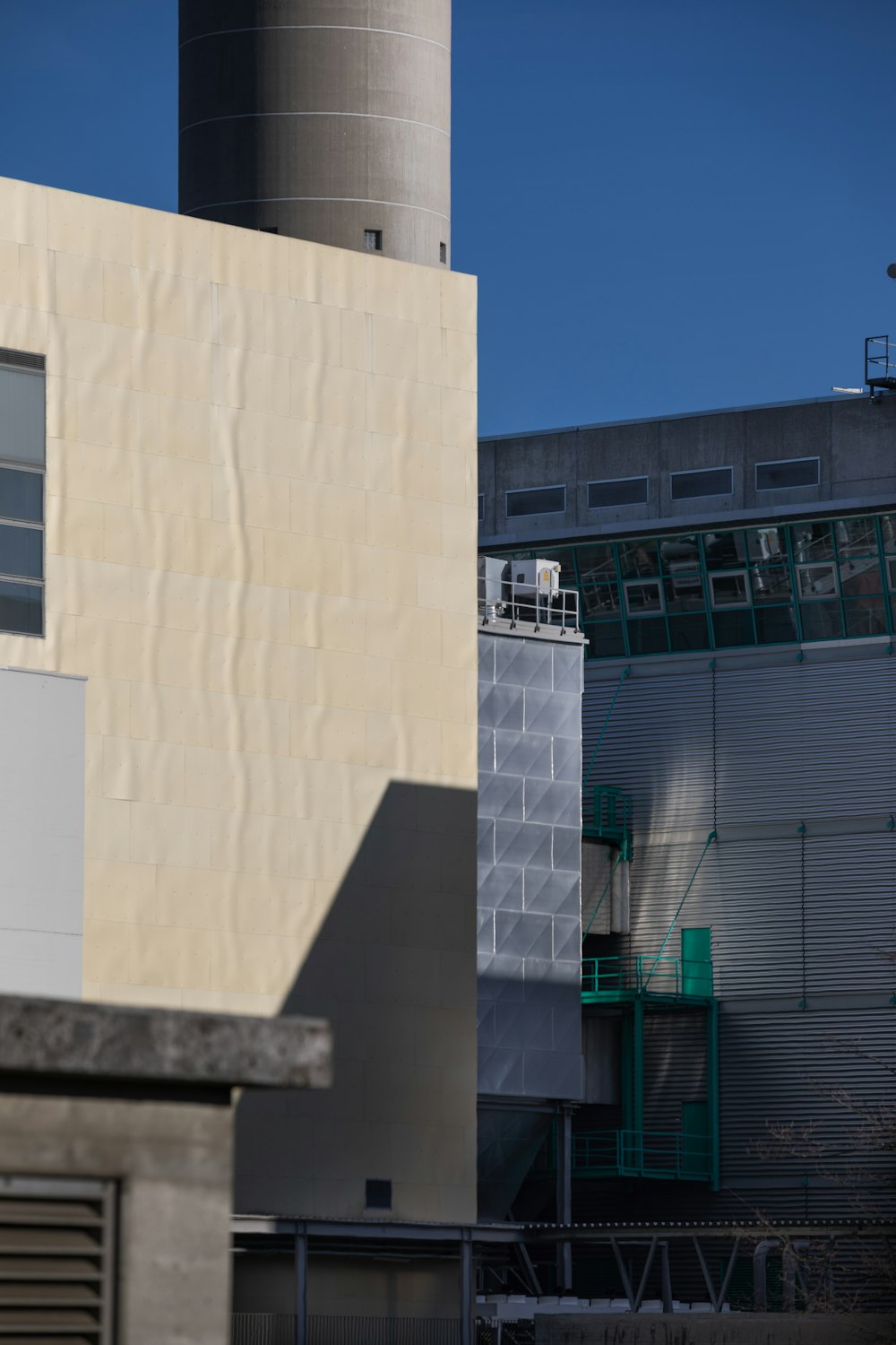 architectural photography of white and beige building