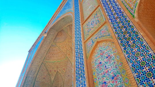 brown and brown floral building in Fars Province Iran