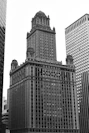 greyscale photograph of building